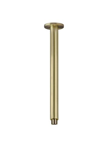 Round Ceiling Shower Arm 300mm - PVD Tiger Bronze