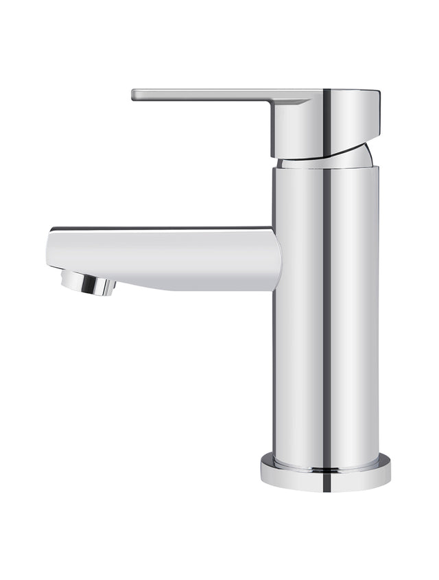Round Paddle Basin Mixer - Polished Chrome (SKU: MB02PD-C) by Meir NZ