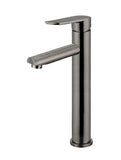 Round Paddle Tall Basin Mixer - Shadow - MB04PD-R2-PVDGM