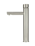 Round Pinless Tall Basin Mixer - PVD Brushed Nickel - MB04PN-R2-PVDBN