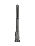 Round Gooseneck Kitchen Mixer Tap with Pinless Handle - Shadow - MK03PN-PVDGM