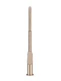 Round Paddle Piccola Pull Out Kitchen Mixer Tap - Champagne - MK17PD-CH