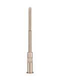 Round Pinless Piccola Pull Out Kitchen Mixer Tap - Champagne - MK17PN-CH