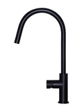 Round Pinless Piccola Pull Out Kitchen Mixer Tap - Matte Black - MK17PN