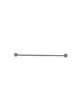 Round Single Towel Rail 600mm - Shadow - MR01-SR60-PVDGM