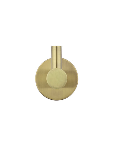 Meir Round Robe Hook - Tiger Bronze Gold