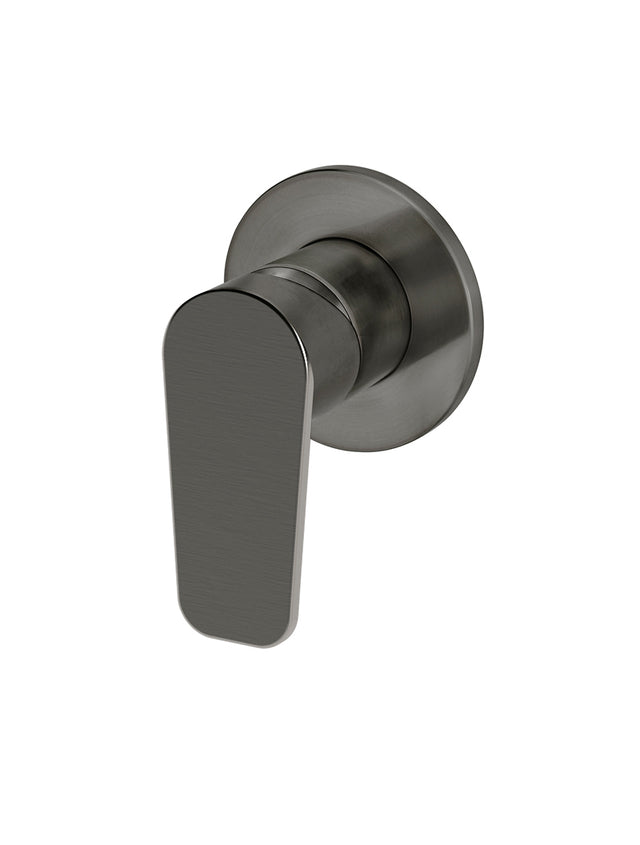 Round Paddle Wall Mixer - Shadow (SKU: MW03PD-PVDGM) by Meir NZ