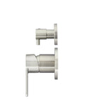 Round Paddle Diverter Mixer - PVD Brushed Nickel - MW07TSPD-PVDBN