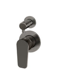 Round Paddle Diverter Mixer - Shadow - MW07TSPD-PVDGM