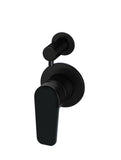 Round Paddle Diverter Mixer - Matte Black - MW07TSPD