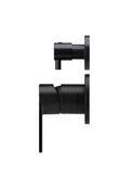 Round Paddle Diverter Mixer - Matte Black - MW07TSPD