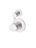 Round Pinless Diverter Mixer - Polished Chrome - MW07TSPN-C