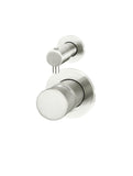 Round Pinless Diverter Mixer - PVD Brushed Nickel - MW07TSPN-PVDBN