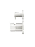Round Pinless Diverter Mixer - PVD Brushed Nickel - MW07TSPN-PVDBN