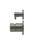 Round Pinless Diverter Mixer - Shadow - MW07TSPN-PVDGM