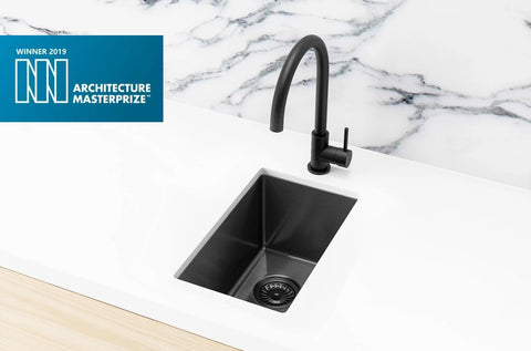 Bar Sink - Single Bowl 382 x 272 - Gunmetal Black