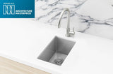 Bar Sink - Single Bowl 382 x 272 - PVD Brushed Nickel - MKSP-S322222-NK