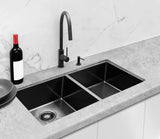 Round Soap Dispenser - Matte Black - MP09