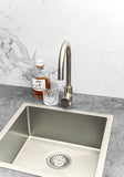Sink Strainer and Waste Plug Basket with Stopper - PVD Brushed Nickel - MST04-NK