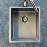 Bar Sink - Single Bowl 382 x 272 - PVD Brushed Nickel - MKSP-S322222-NK