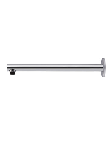 Round Wall Shower Arm 400mm - Polished Chrome