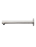 Round Wall Shower Arm 400mm - PVD Brushed Nickel - MA02-400-PVDBN