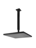 Meir Square Ceiling Shower w/300mm shower rose - Matte Black - MA0403
