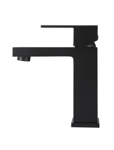 Meir Square Basin Mixer - Matte Black