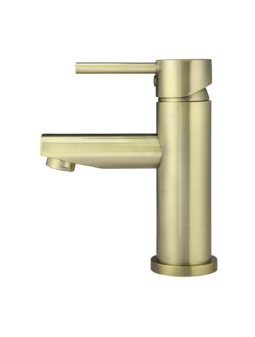 Round Basin Mixer - PVD Tiger Bronze