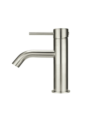 Piccola Basin Mixer Tap - Brushed Nickel