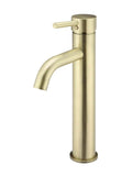 Round Tall Basin Mixer Curved - PVD Tiger Bronze - MB04-R3-PVDBB