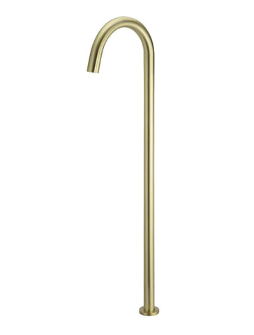 Meir Round Freestanding Bath Filler - Tiger Bronze Gold