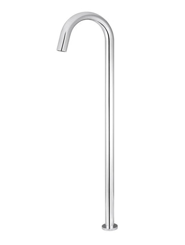 Meir Round Freestanding Bath Filler - Polished Chrome