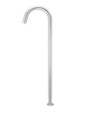 Round Freestanding Bath Spout - Polished Chrome - MB06-C