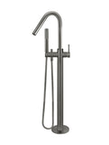 Round Freestanding Bath Spout and Hand Shower - Shadow - MB09-PVDGM