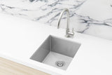 Kitchen Sink - Single Bowl 380 x 440 - PVD Brushed Nickel - MKSP-S380440-NK