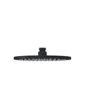 Round Shower Rose 200mm - Matte Black - MH04