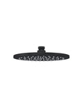 Round Shower Rose 200mm - Matte Black - MH04