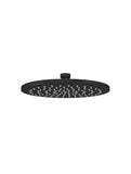Round Shower Rose 200mm - Matte Black - MH04