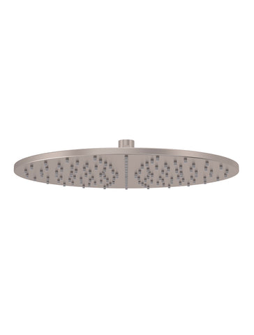 Round Shower Rose 300mm - Champagne