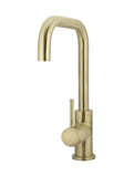 Meir Round Kitchen Mixer - Tiger Bronze Gold - MK02-PVDBB