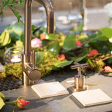 Round Kitchen Mixer Tap - Champagne - MK02-CH