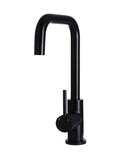 Round Kitchen Mixer Tap - Matte Black - MK02