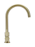 Round Kitchen Mixer Tap - PVD Tiger Bronze - MK03-PVDBB