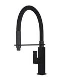 Square Flexible Kitchen Mixer Tap - Matte Black - MK05
