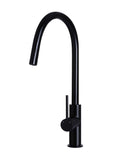 MK17 Round Piccola Pull Out Kitchen Mixer Tap - Matte Black - MK17