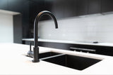 Kitchen Sink - One and Half Bowl 670 x 440 - Gunmetal Black - MKSP-D670440-GM