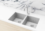 Sink Strainer and Waste Plug Basket with Stopper - PVD Brushed Nickel - MST04-NK