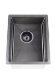 Kitchen Sink - Single Bowl 380 x 440 - Gunmetal Black - MKSP-S380440-GM