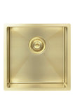 Kitchen Sink - Single Bowl 450 x 450 - Brushed Bronze Gold - MKSP-S450450-BB